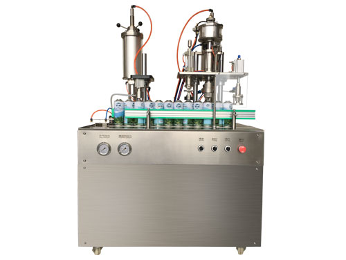 半自動氣霧劑灌裝機 半自動氣霧劑灌裝機